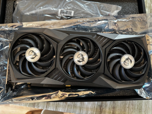 MSI GeForce RTX 3080 10GB GDDR6X Graphics Card FHR Card Perfect condition - Picture 3 of 9