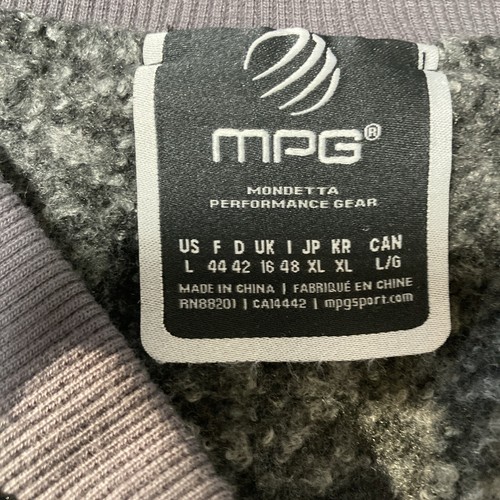 MPG Mondetta Performance Gear Women's Sz L Full Zip Baseball Style Jacket Gray - 第 3/14 張圖片