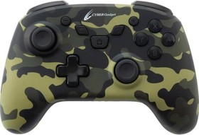 Cyber Gadget HG Wireless Controller Camouflage Green, Gamepad Switch, RetroFreak