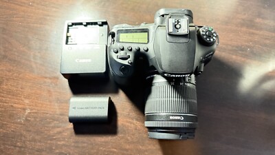 Canon EOS 90D DSLR Camera +18-135mm Lens
