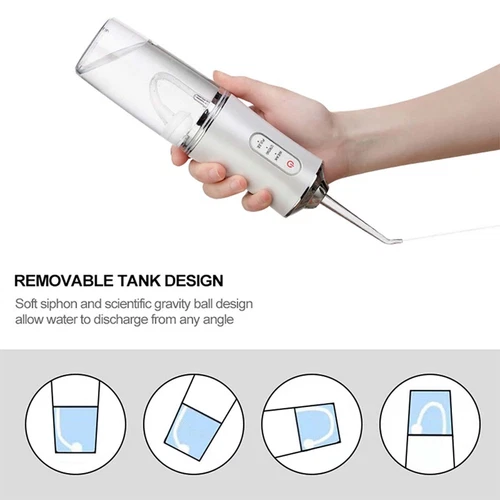 Oral B Irrigator Water Cordless Jet Dental Teeth Flossers Tooth Cleaner 4 Nozzle - Picture 8 of 17