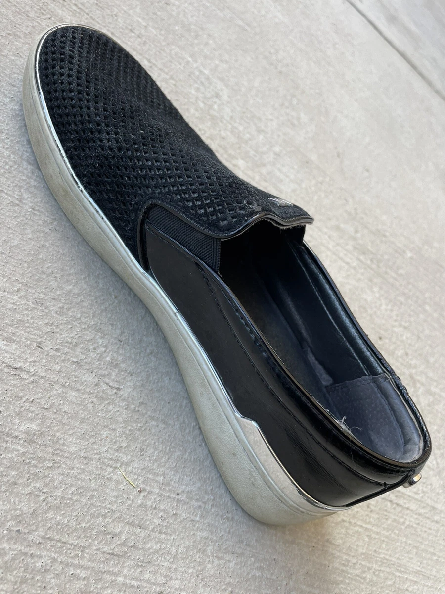 Michael kors on sale loafers silver