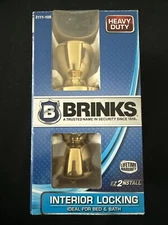 BRINKS Interior Locking Heavy Duty for Bed and Bath 2111-105