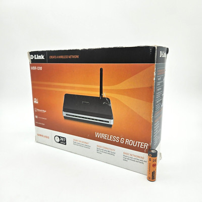 D-Link WBR-1310 54 Mbps 4-Port 10/100 Wireless G Router New