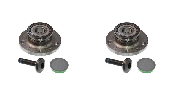 NK 2X Radnabe Radlagersatz Hinten FüR VW Golf VI T-ROC Skoda Octavia III Combi-image