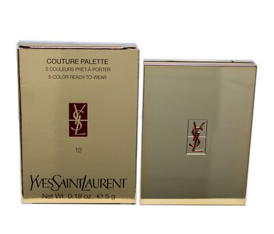 YSL COUTURE PALETTE 5-COLOR READY TO WEAR 0.18 OZ/5 G #10-LUMIERES MAJORELLE