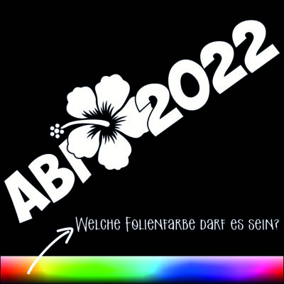 Abi 2023  60cm  Color Picker  Tuning Stickers  Fun Sticker  Abitur  Car