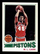 1977 Topps Basketball #47 M.L. Carr NM/MT *d5