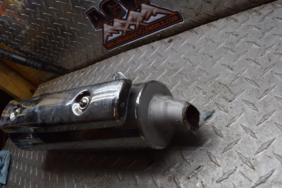 AB1 ONE SILENCIADOR DE ESCAPE ERUPÇÃO CUTÂNEA 15 SUZUKI GW250 GW 250 2015 BICICLETA FRETE GRÁTIS - Imagem 4 de 4