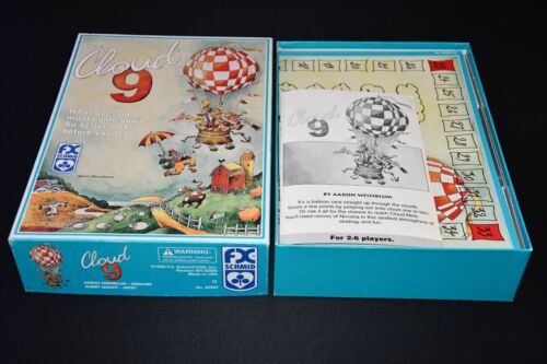 Cloud 9 Push Your Luck Board Game Good+ (Box card wear) - Picture 3 of 5