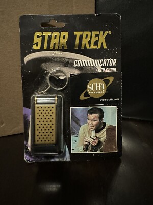 New Star Trek SCI-FI Channel Communicator Key Chain 1995