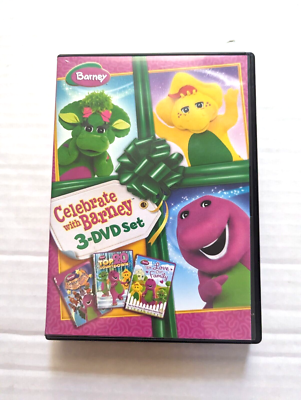 【☆S☆】Barney3点セット Celebrate With Barney 3-DVD Set 45986100481| eBay