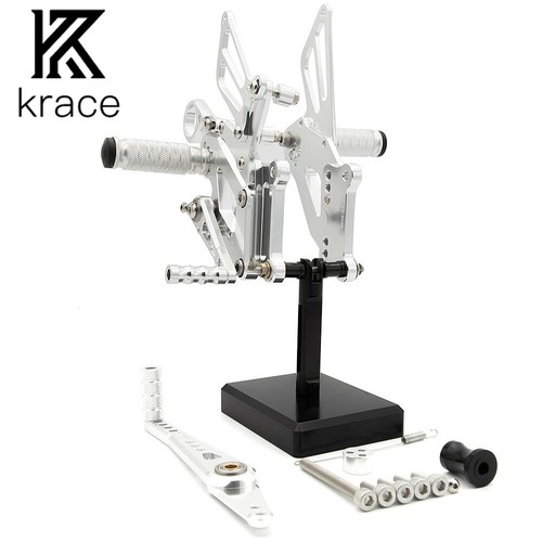 For BMW S1000RR 2015-2020 Rearset Footpegs GP Pedals Shift Motorcycle Foot Pegs - Picture 2 of 11