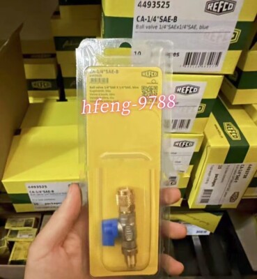 1PC REFCO CA-1/4''SAE-B 4493525 ball valve