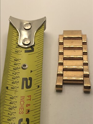 Michael Kors Watch Parts Partial Band Links No Clasp RoseGold 18mm