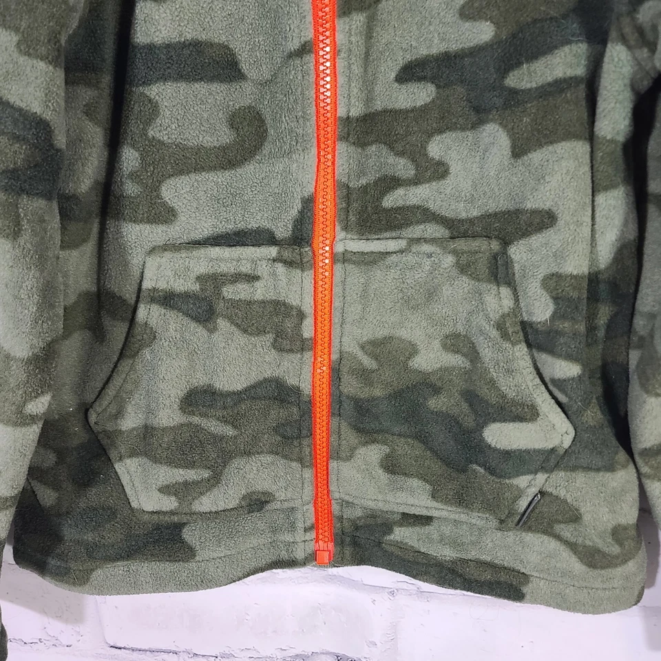 Chaqueta camuflada polar Eddie Bauer para niños, talla pequeña Foto 3 de 4