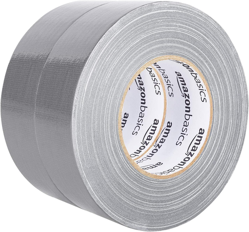 Basics Heavy Duty Duct Tape, Silver, 5Cm Wide X 55M, 2-Pack - Picture 11 of 12