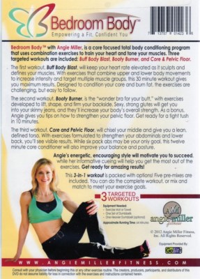 ANGIE MILLER BEDROOM BODY FITNESS EXERCISE DVD NEW SEALED WORKOUT