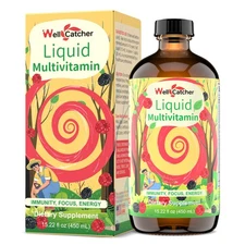 Liquid Multivitamins for Women Men Daily Multi Vitamins Mineral Supplements f...