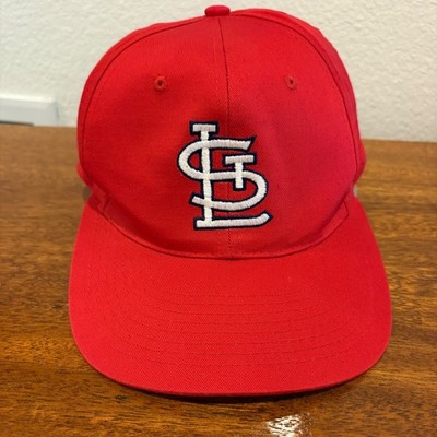Vintage Drew Pearson St Louis Cardinals MLB Snapback Hat Red One Size SAMPLE