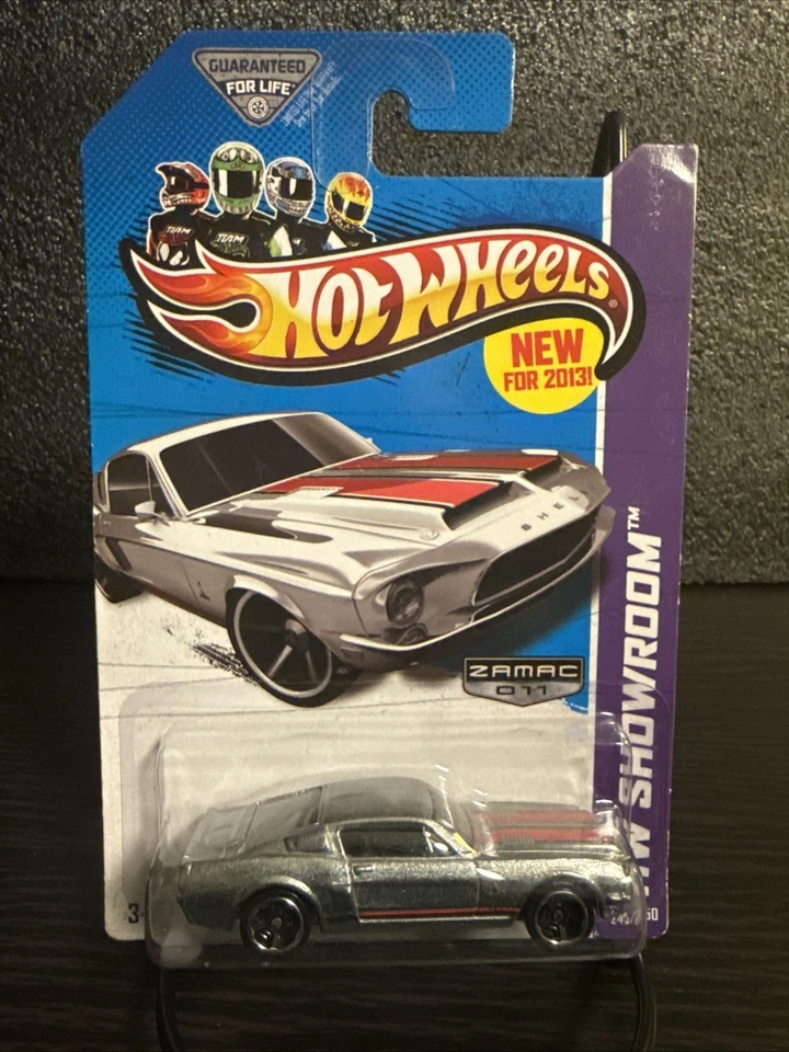 Hot Wheels 1:64 HW Showroom 68 Shelby GT-500 ZAMAC nuevo para 2013 Foto 2 de 4