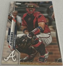 2020 Topps Series 1 Baseball Tyler Flowers Atlanta Braves base card #142