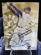 1999 Fleer SkyBox Autographics Ken Caminiti 35/50 Houston Astros Autograph Card