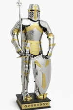 Full-Body Medieval Templar Armor – Knight Display for Home or Collection