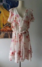 City Chic Women's Plus Size Romantic Print Dress, Sz XL( US Size 22)