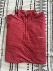 Chaps Men's Red Quarter Zip Sweater Size Medium Sportswear — photo 6