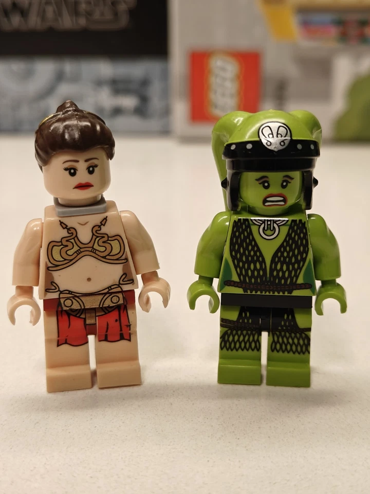 НОВЫЙ наряд рабыни принцессы Леи из Star Wars + минифигурки LEGO Oola на заказ - Изображение 3 из 3