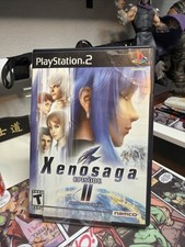 * PS2 * XENOSAGA EPISODE II * OPEN W/MANUAL * NAMCO * Minty Tested