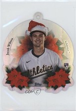 2025 Topps Holiday Oversized Ornaments Die-Cuts Jacob Wilson #OO-7 0zk4