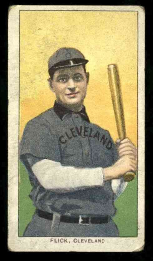 1909 T206 Elmer Flick - VG