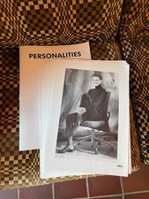 Vitra Personalities Map - Kolekcja liści losowych 69 portretów / zdjęć 1990