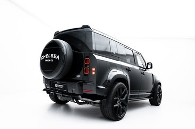 Maxton Design Diffusor Heckansatz passend für Land Rover Defender Mk4 schwarz Ho