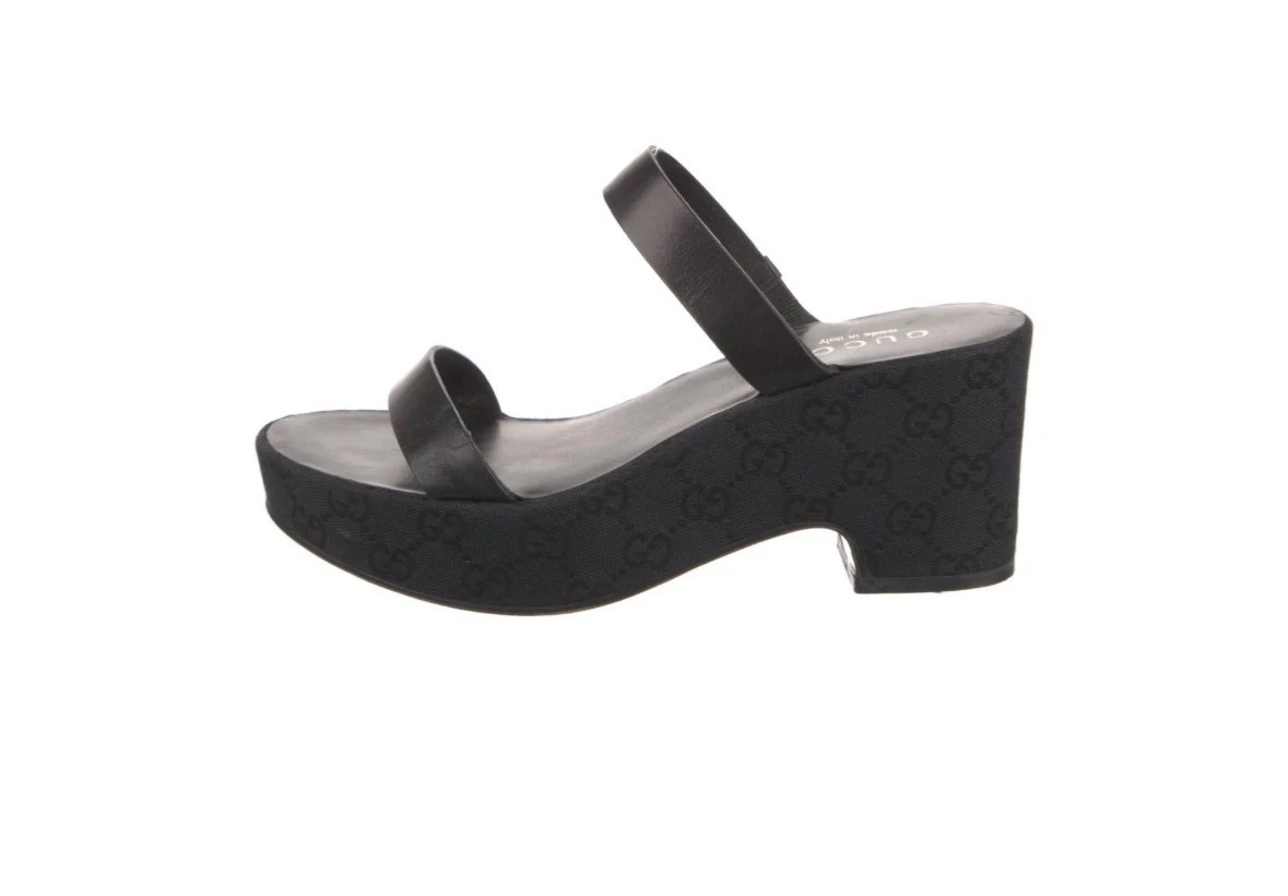 Gucci Black Sandals for Women for sale | eBay