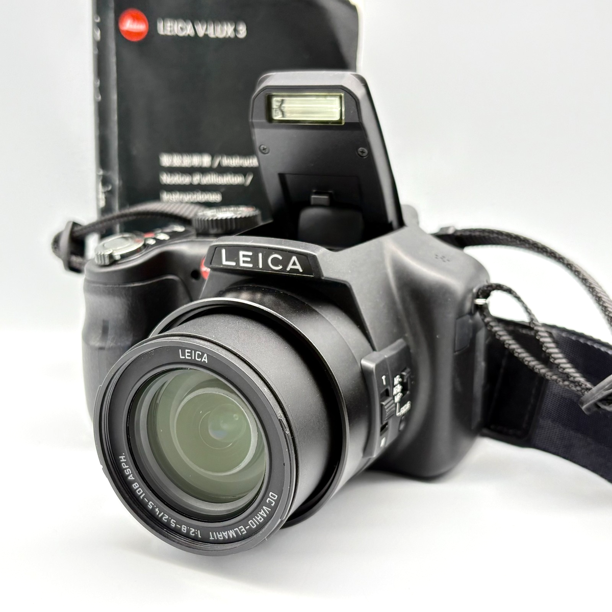 LEICA V-LUX3 デジタル一眼レフカメラ カメラバッグ付き LEICA V-LUX 3 Compact Digital Camera From Japan | eBay