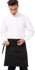 Half Bistro Apron for Men and Women - Comfortable and Practical Server Attire