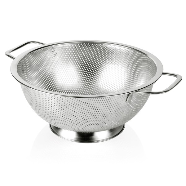 Edelstahl KüChensieb Nudelsieb Mit Griffen Sieb 22,5Cm 3L SpüLmaschinenfest-image