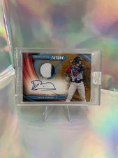 Kevin Parada 2024 Topps Pro Debut Patch On Card Auto /50 Fabrics Of The Future