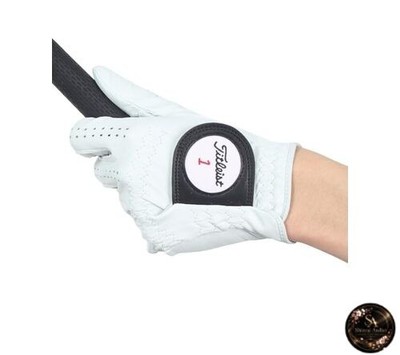 TITLEIST Profi Golfhandschuh TG73WT-23 WT weiß Linkshand 23 cm