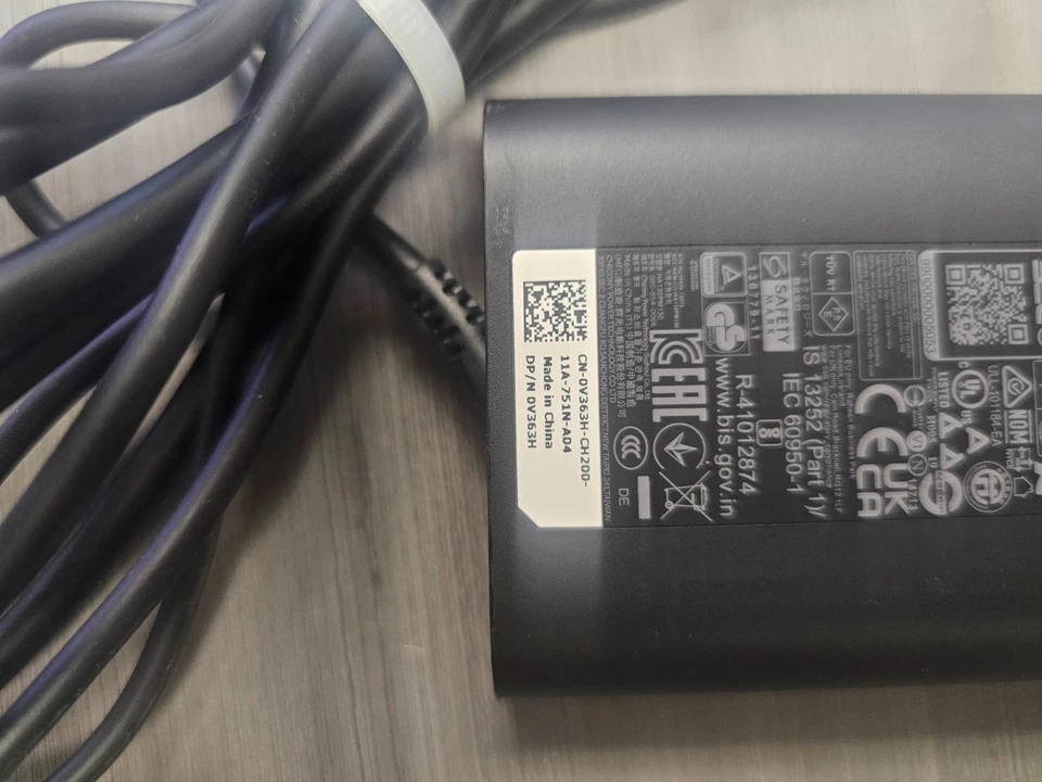 LOTE DE 20 OEM Dell 130W Adaptador de CA OptiPlex Micro 7080 7060 - 4.5mm 19.5V 6.67A Foto 2 de 2