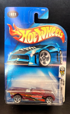 2004 Hot Wheels First Editions Maroon Bedlam #027 - 1:64 New