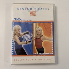 Winsor Pilates Sculpt Your Body Slim DVD Accelerated Fat Burning Workout Used