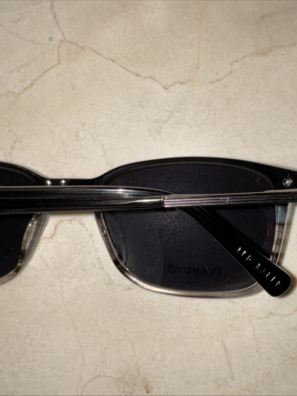 TED BAKER ‘LONDON’ UNISEX POLARIZED 56/145 METAL/PLASTIC SUNGLASSES $158 image 5