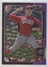 2015 Bowman Prospects Purple Ice 15/50 Nick Travieso #BP82 0j6