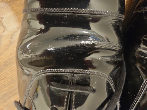 Crockett & Jones 'CHATHAM' Black Cap Toe Mens Leather Dress Shoes Oxford 11.5 - Afbeelding 12 van 24