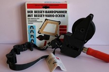 BESSEY 7m x 25mm Adjustable Band Strap Frame Clamp & 4 Vario Corners, BAN700