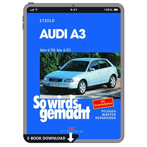 Audi A3 Typ 8L 1996-2003 So Wird's Gemacht Reparaturhandbuch E-Book Pdf-image